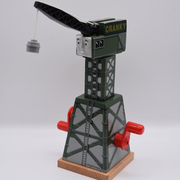 CRANKY THE CRANE - 2005 Gullane Thomas & Friends Wooden Railway - Working - Picture 6 of 11